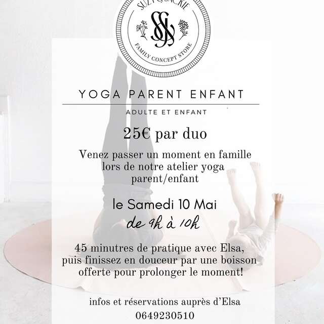 Yoga PARENT - ENFANT chez Suzy & Jackie