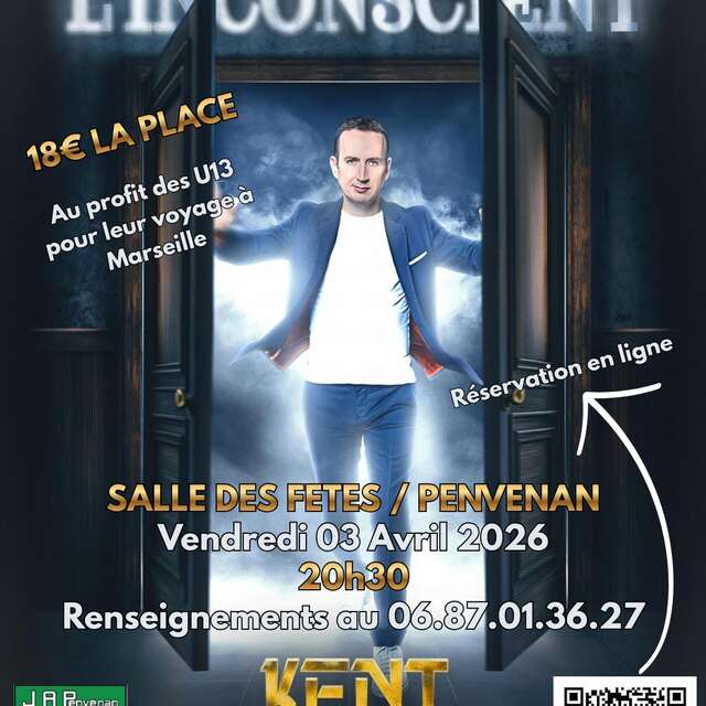 Spectacle hypnose, « Les portes de l’Inconscient »