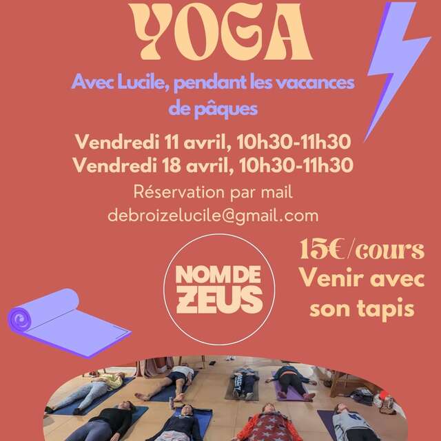 Cours de Yoga avec Lucile