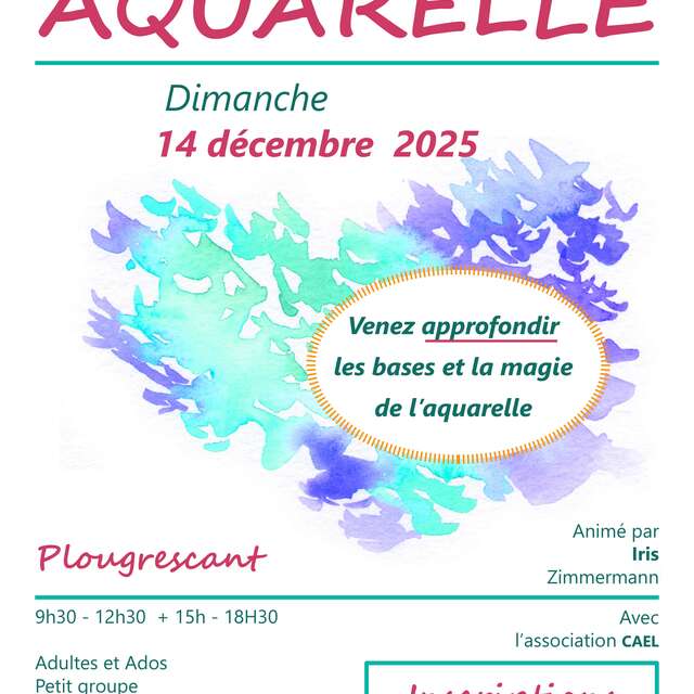 Stage Aquarelle Initiation