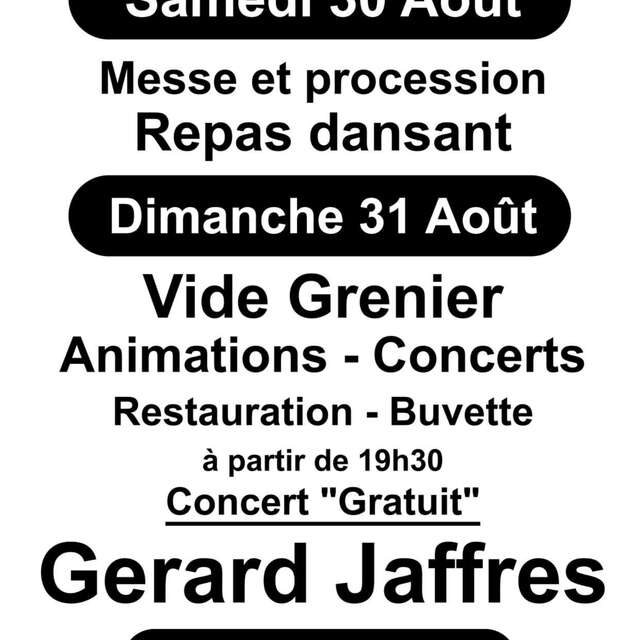 Fête patronale de Kermaria -Sulard et Pardon de Notre Dame de la Joie