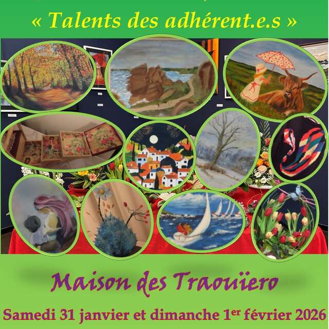 Exposition "Talents des adhérent.e.s de l'ACGR"