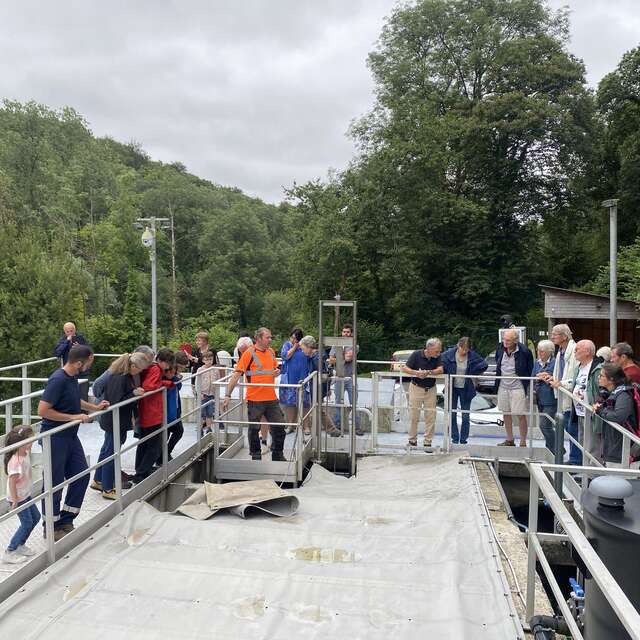 Visite de l’usine de potabilisation de Traou Long - Léguer en fête