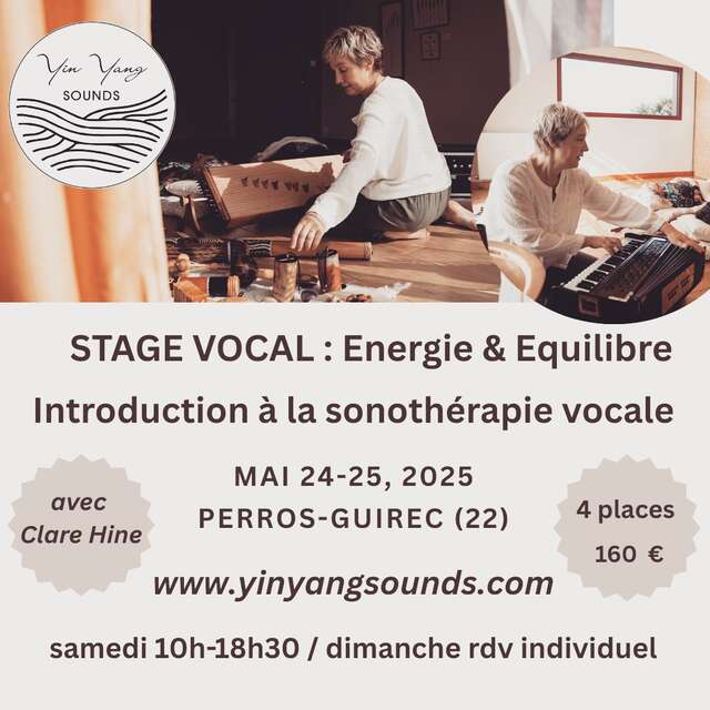 Stage Sonothérapie - Yin Yang Sounds