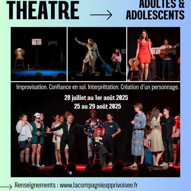 Atelier de théâtre - Adultes et Adolescents