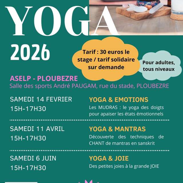 Atelier yoga et chant de mantras