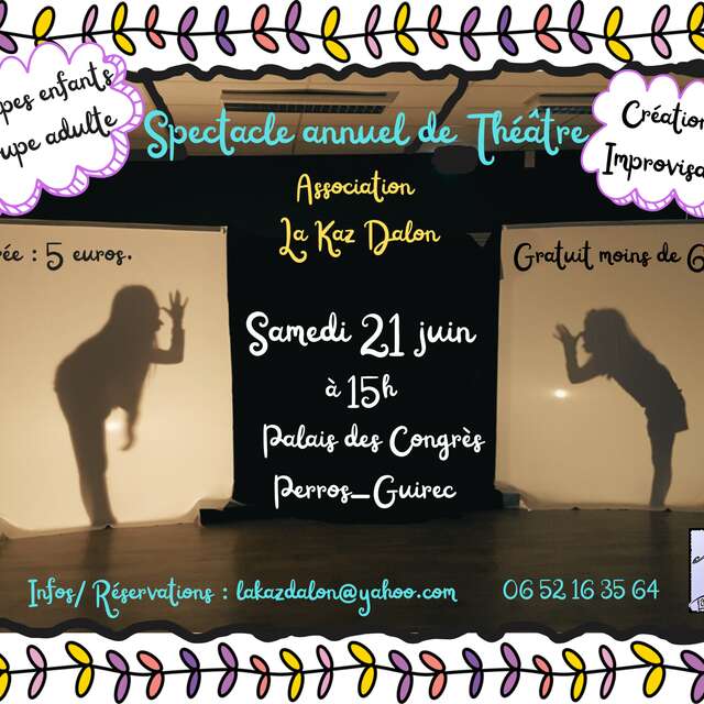 Spectacle annuel de la Kaz Dalon
