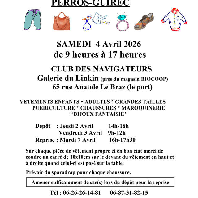 Bourse aux vêtements printemps - été