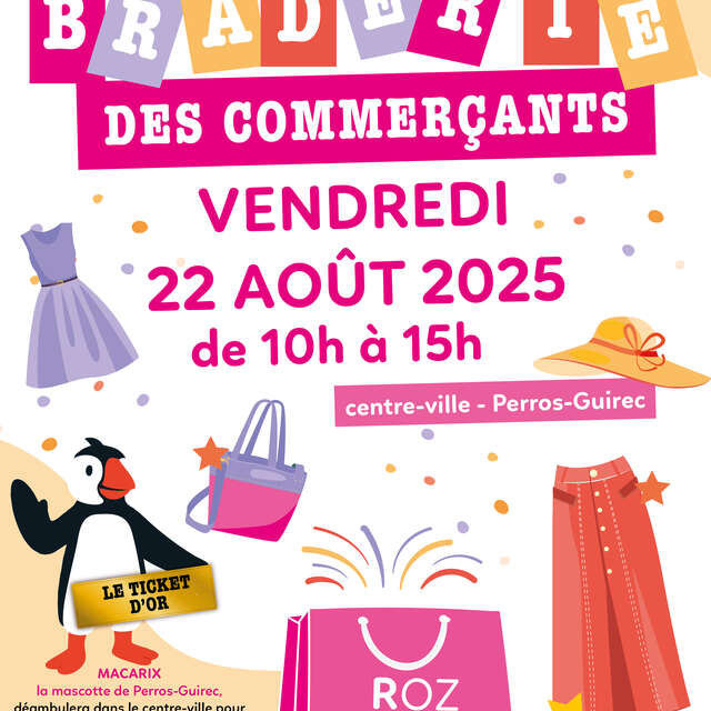 Braderie des commerçants - Roz Friday