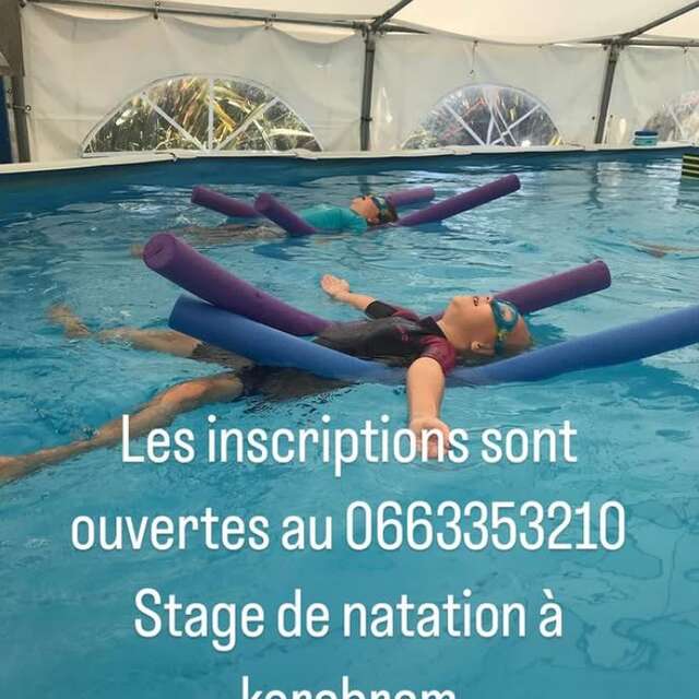 Stages de natation avec le Club des Marsouins