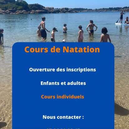 Cours de natation avec le Club des Dauphins