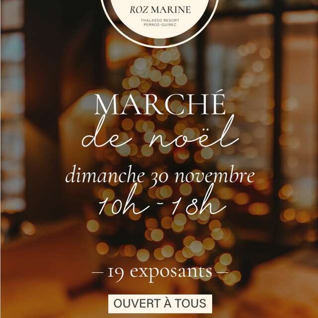 Marché de Noël à Roz Marine
