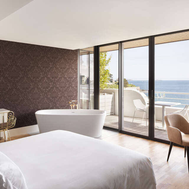 Visite du Grand Hôtel Casino - Plage de Trestraou