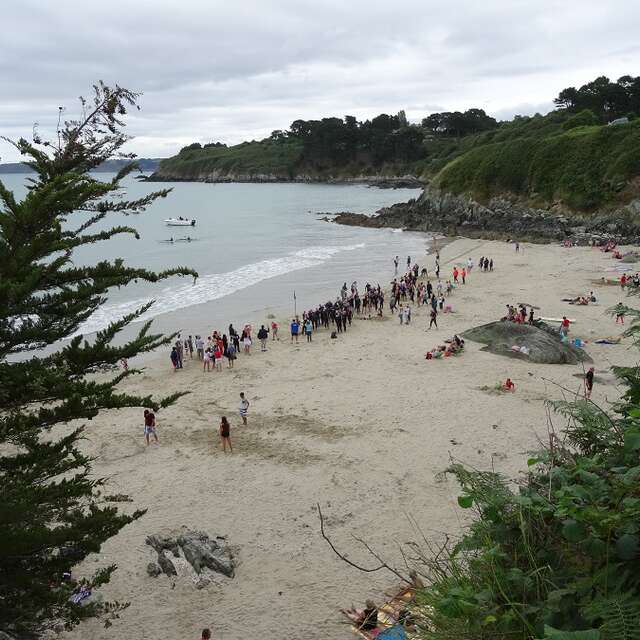 Traversée de la Baie à la nage