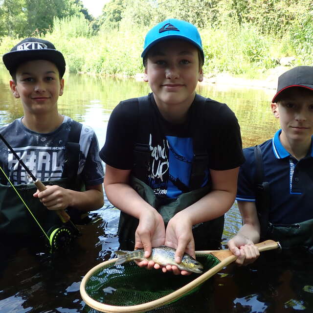 Initiation de pêche à la mouche et vie de la rivière