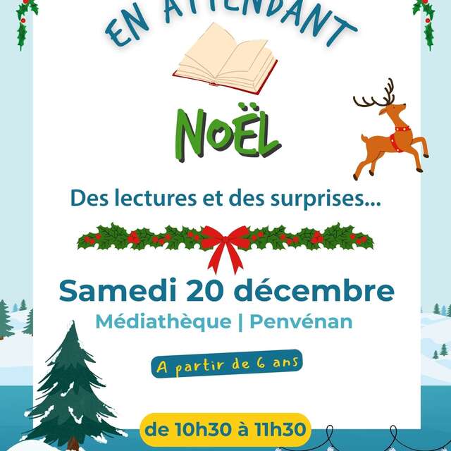 Matinée "En attendant Noël" à la Médiathèque