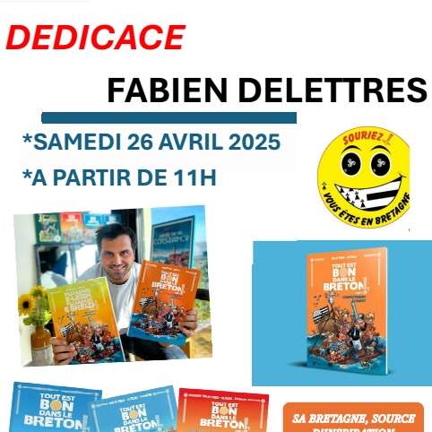 Dédicace Fabien Delettres