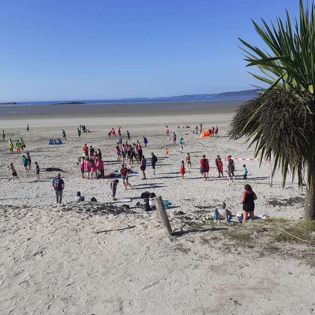 Les Pieds dans le sable à St Efflam Beach