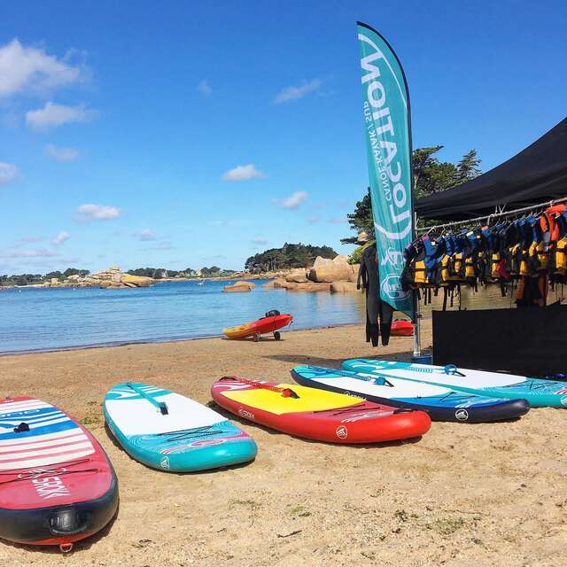 Location Kayaks Paddles Ploumanac'h