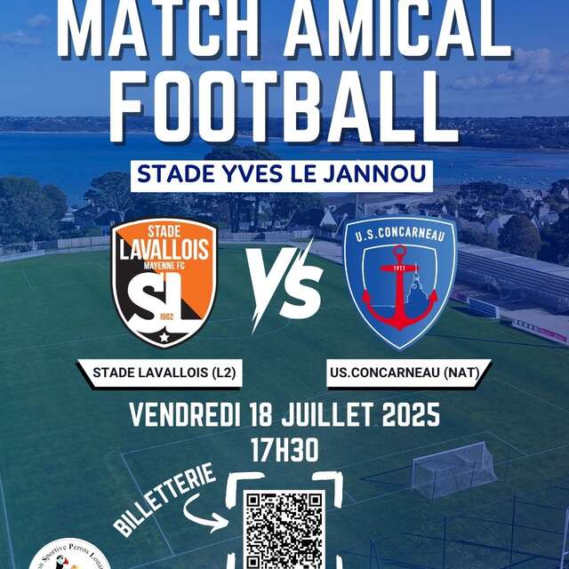 Football : Laval vs Concarneau