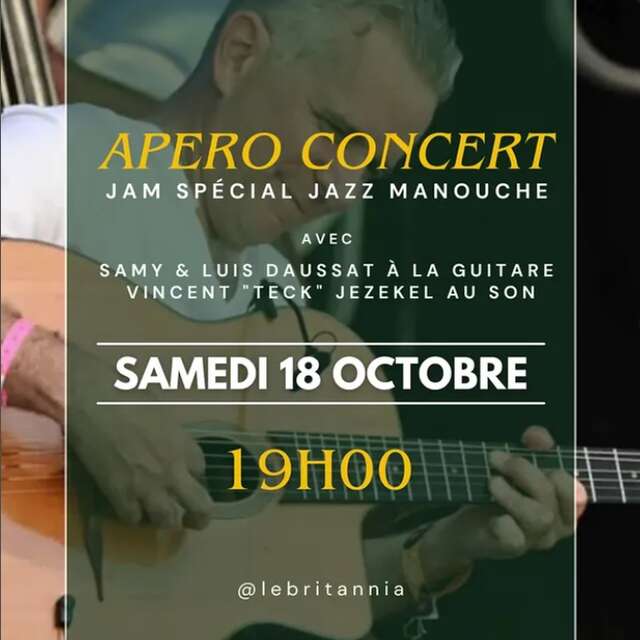 Concert / Jam Spécial Jazz Manouche au Pub Le Britannia