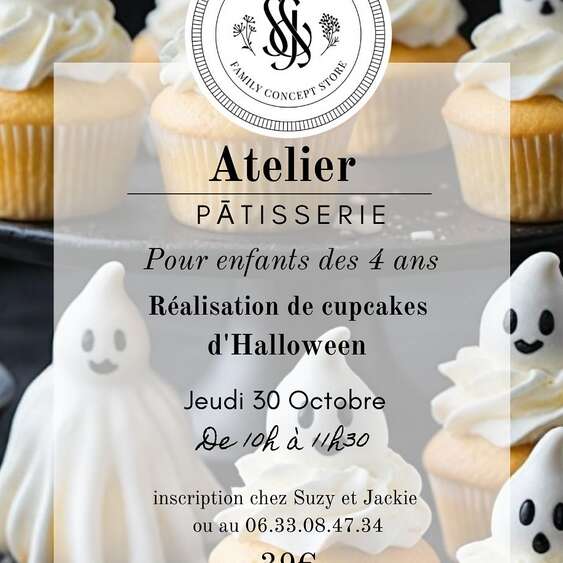 ATELIER PATISSERIE POUR ENFANTS chez Suzy & Jackie