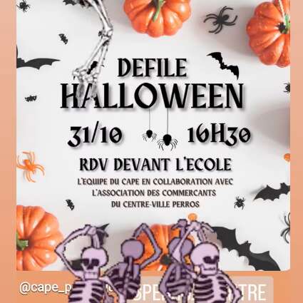 Animations d'Halloween du centre-ville