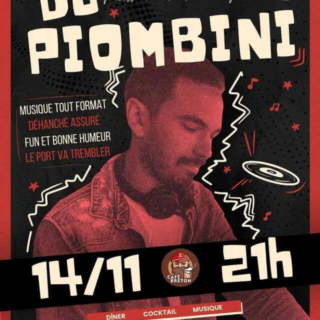 Soirée Dj Piombini au Café Breton
