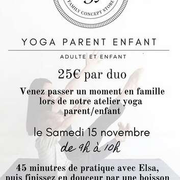 Yoga PARENT - ENFANT chez Suzy & Jackie
