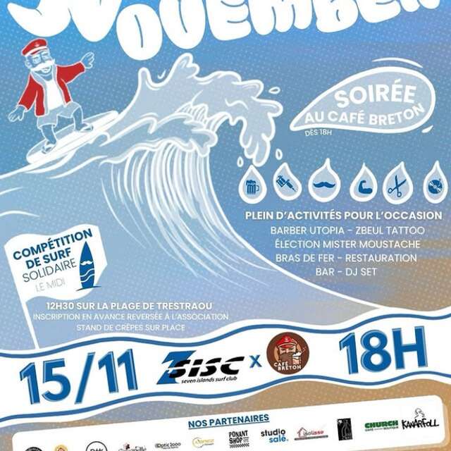 MOVEMBER DAY avec le SISC et le Café Breton