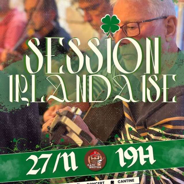 Session Irlandaise au Café Breton