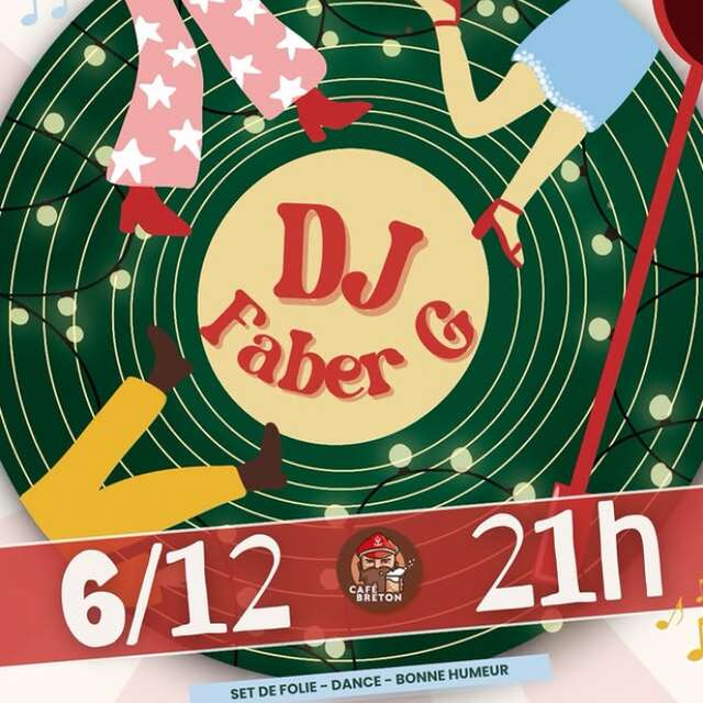 Dj Faber G au Café Breton !