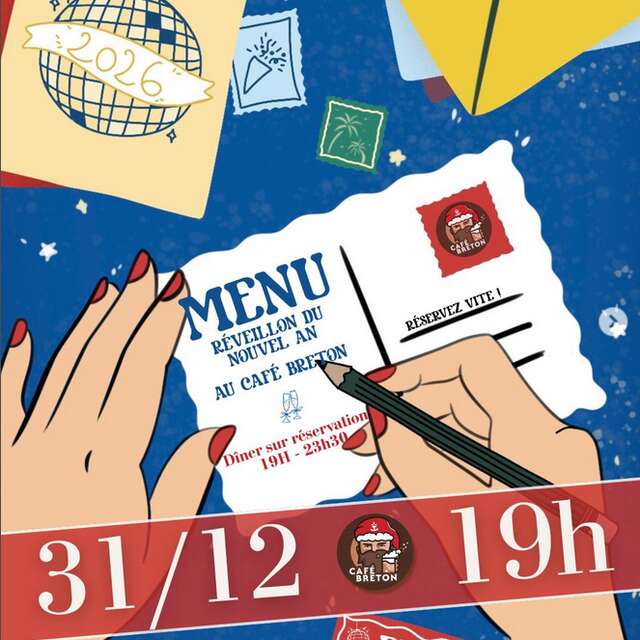 Réveillon du Nouvel An au Café Breton !