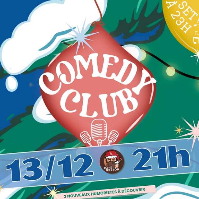 Comedy Club au Café Breton !