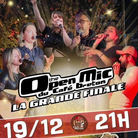Open Mic "La Finale" au Café Breton !