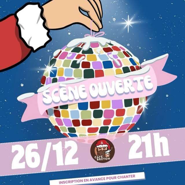 Scène ouverte au Café Breton !