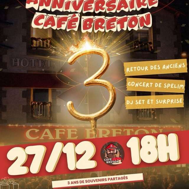 3 ans du Café Breton !