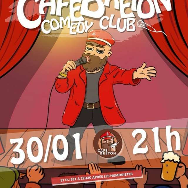 Comedy Club au Café Breton !