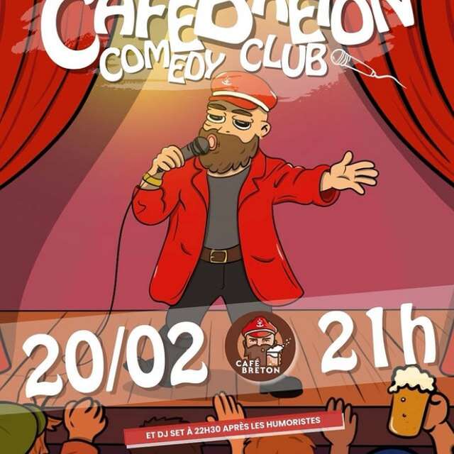Comedy Club au Café Breton !
