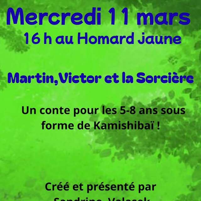 Conte : Martin, Victor et la sorcière - Au Homard Jaune