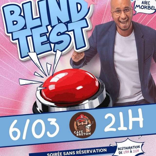Blind Test avec Mokbel au Café Breton !
