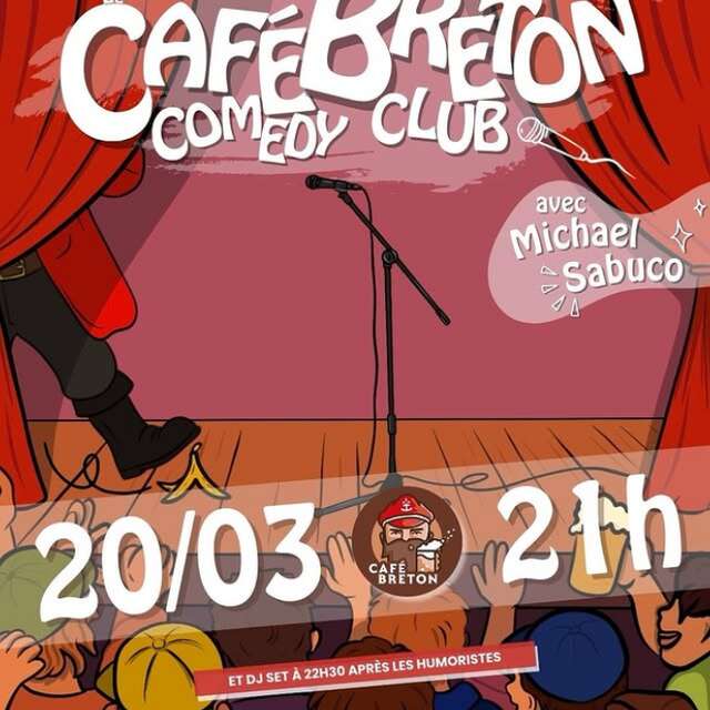 Comedy Club au Café Breton !