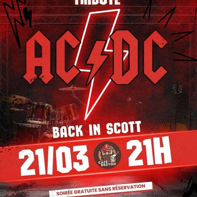 Tribute AC/DC au Café Breton !