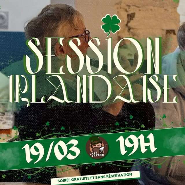 Session Irish Music au Café Breton !