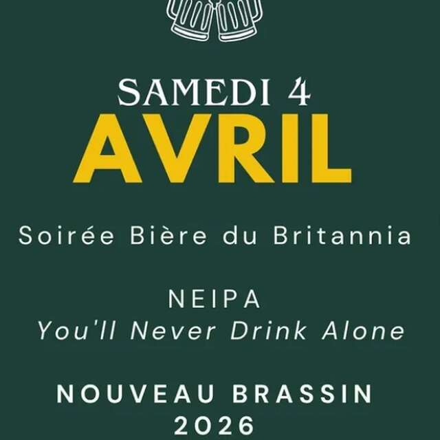 Soirée Bière du Britannia