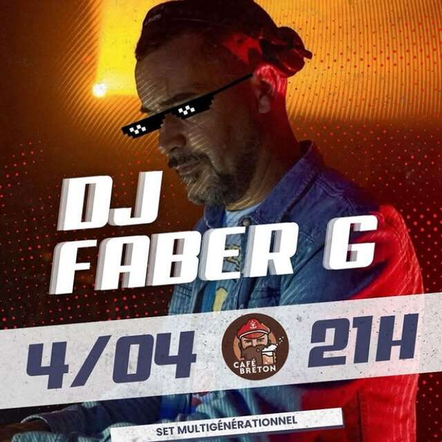 DJ Faber G au Café Breton !