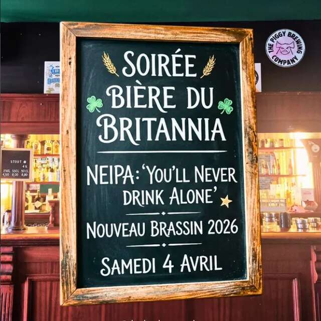 Soirée Bière du Britannia