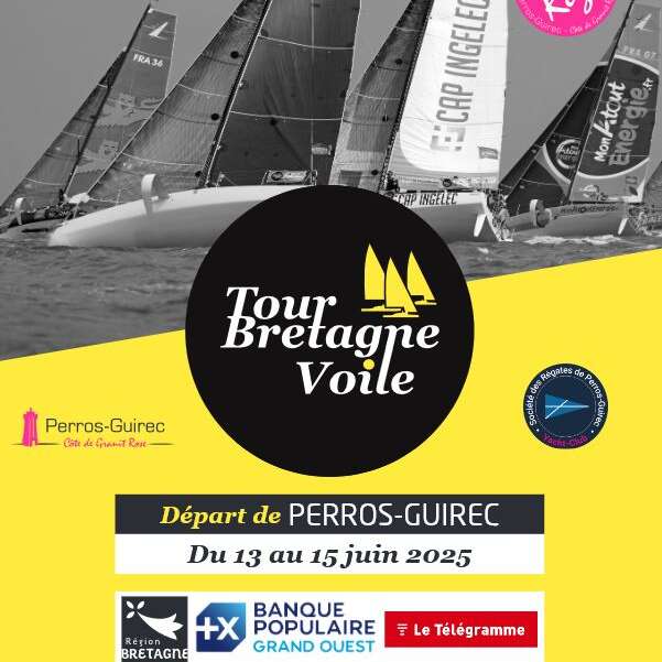 Tour de Bretagne à la Voile 2025 | Perros-Guirec : village Départ