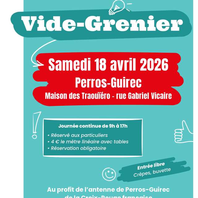 Vide-greniers de la Croix-Rouge