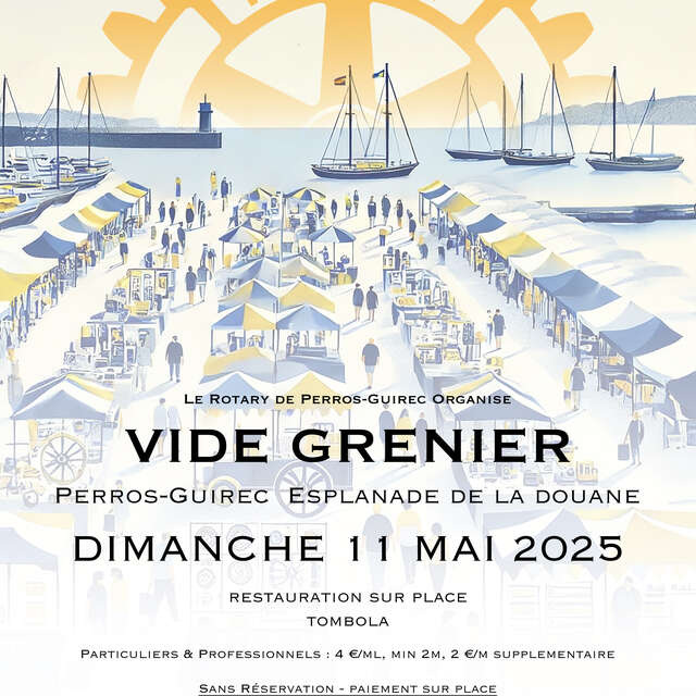 Vide-greniers organisé par le Rotary Club